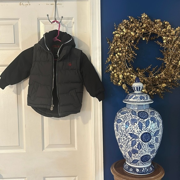 Unisex J. Whistler 1973 Engineering Freedom Black Cold Weather Jacket Size 3T - Picture 1 of 9